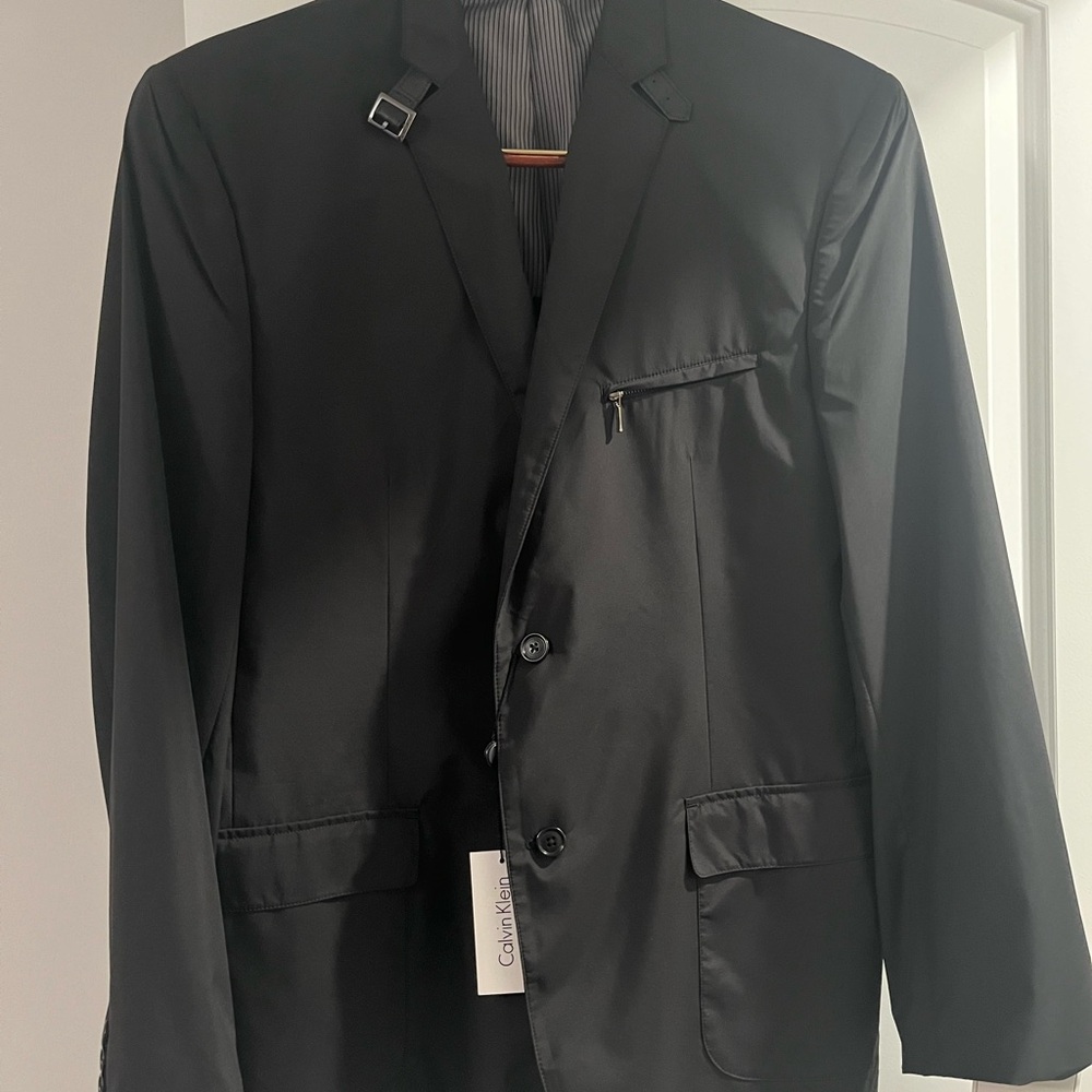 Men’s Calvin Klein Coat/Sport Coat, size 44R.  Black.
